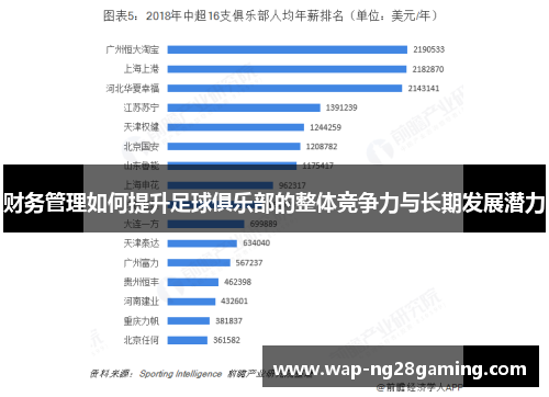 财务管理如何提升足球俱乐部的整体竞争力与长期发展潜力